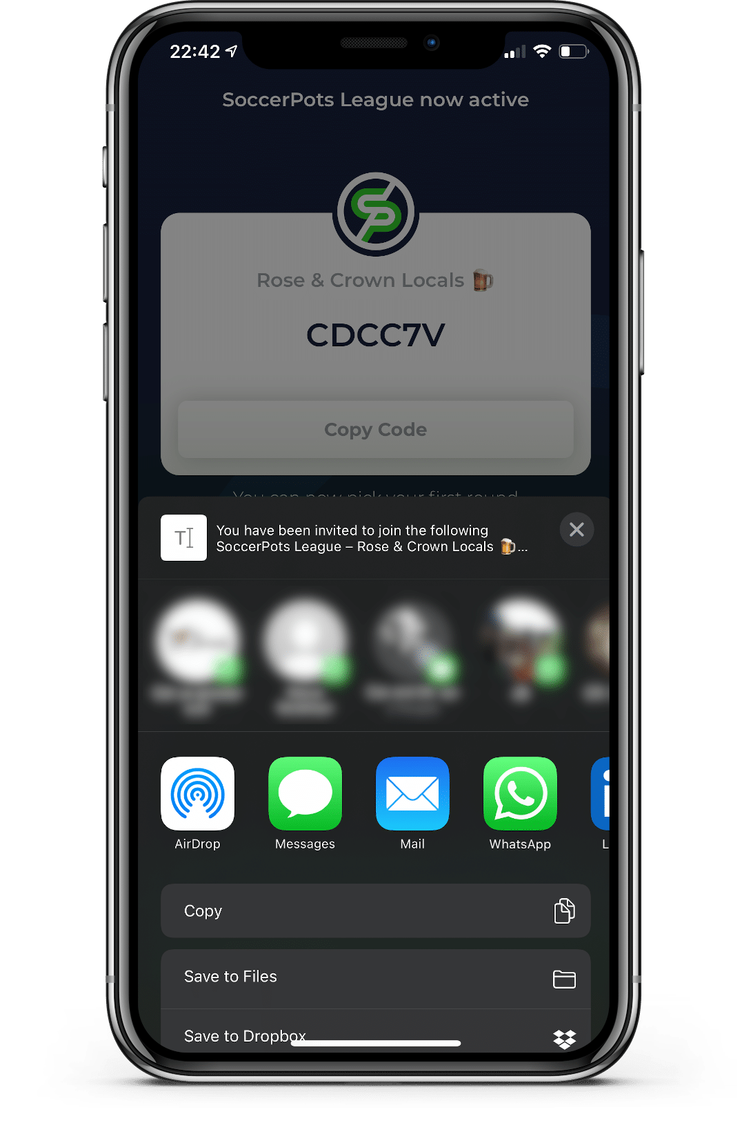 SoccerPots Private League Code Share SoccerPots Share Code