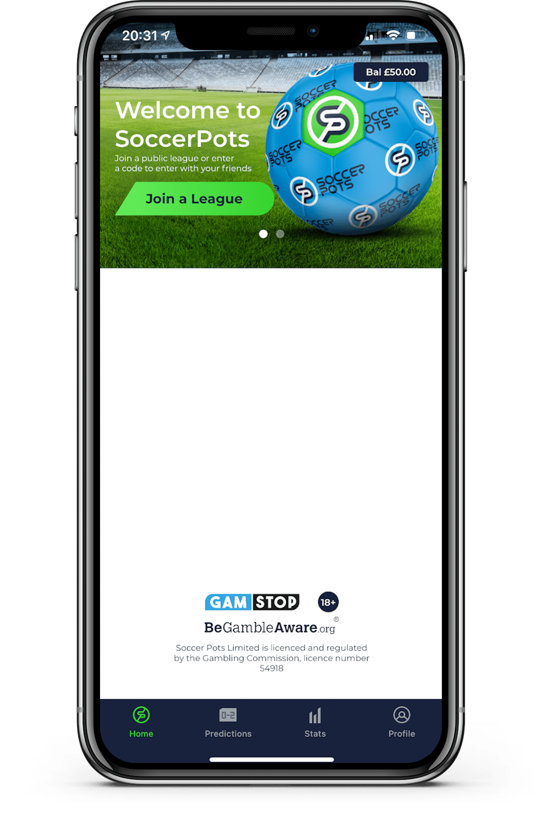 SoccerPots Public Home Page SoccerPots Homepage